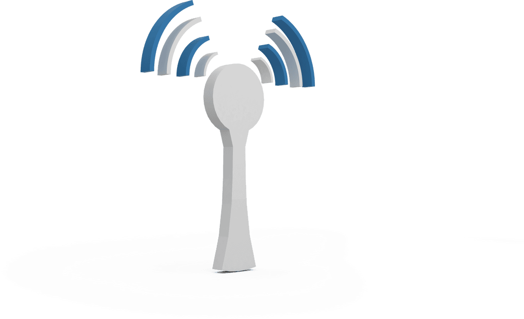 Digital Network Range Symbol on Transparent Background - Download Free Stock Images Pikwizard.com