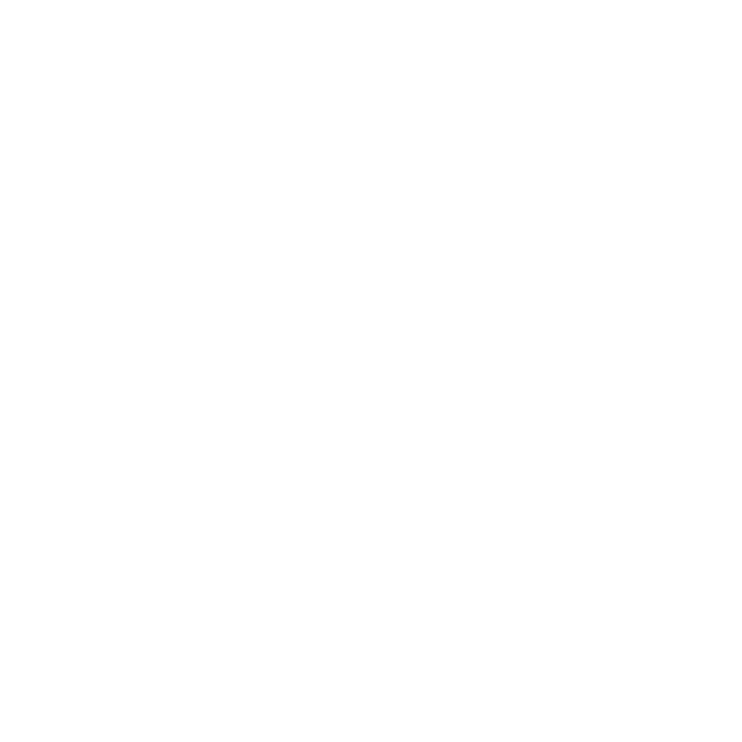 Spinning Abstract Floral Motif with White Petals on Transparent Background