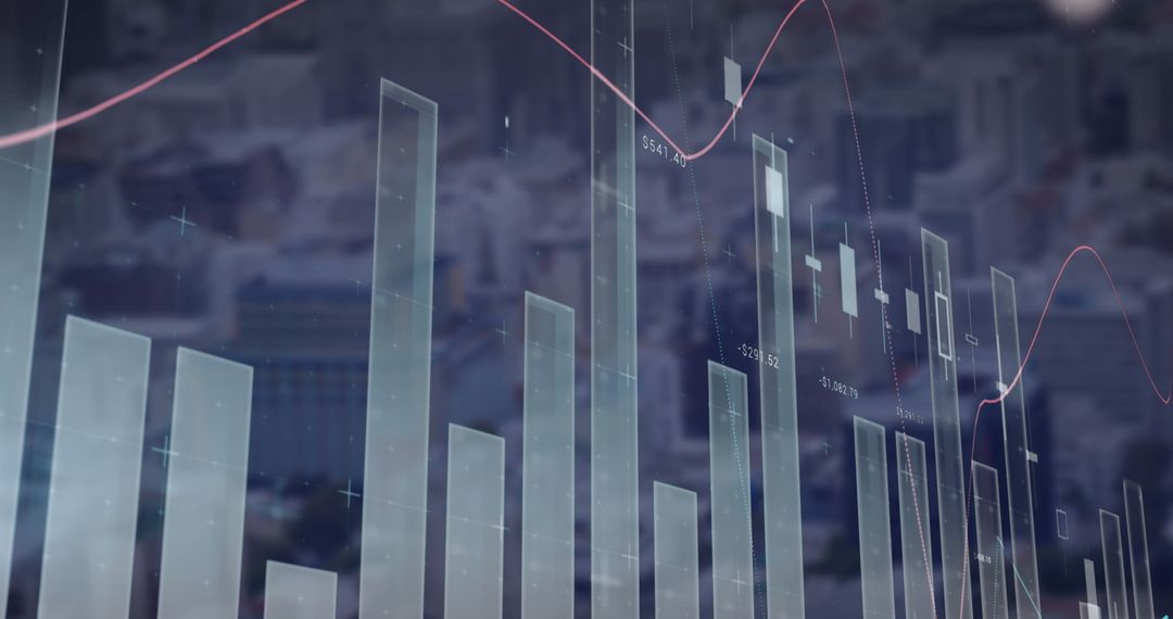 Abstract Financial Data Analysis on Urban Background