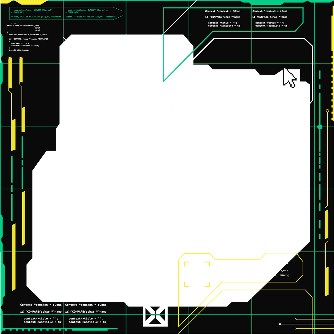 Stylized Futuristic HUD with Code Snippets Transparent UI Design - Download Free Stock Images Pikwizard.com