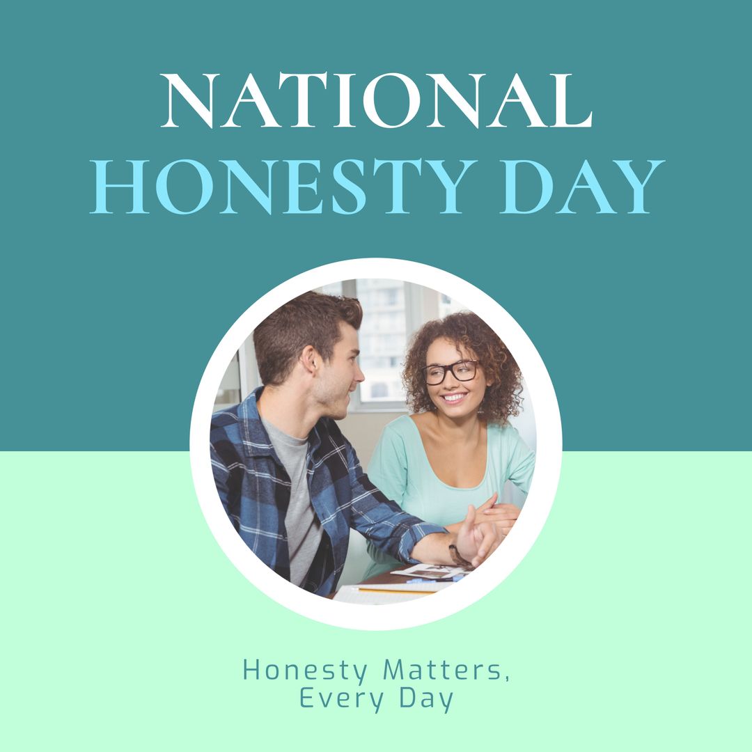 Smiling Business Team Celebrating National Honesty Day