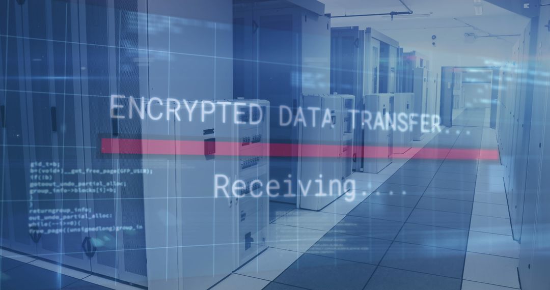 Encrypted Data Transfer in Data Center Using Digital Technology
