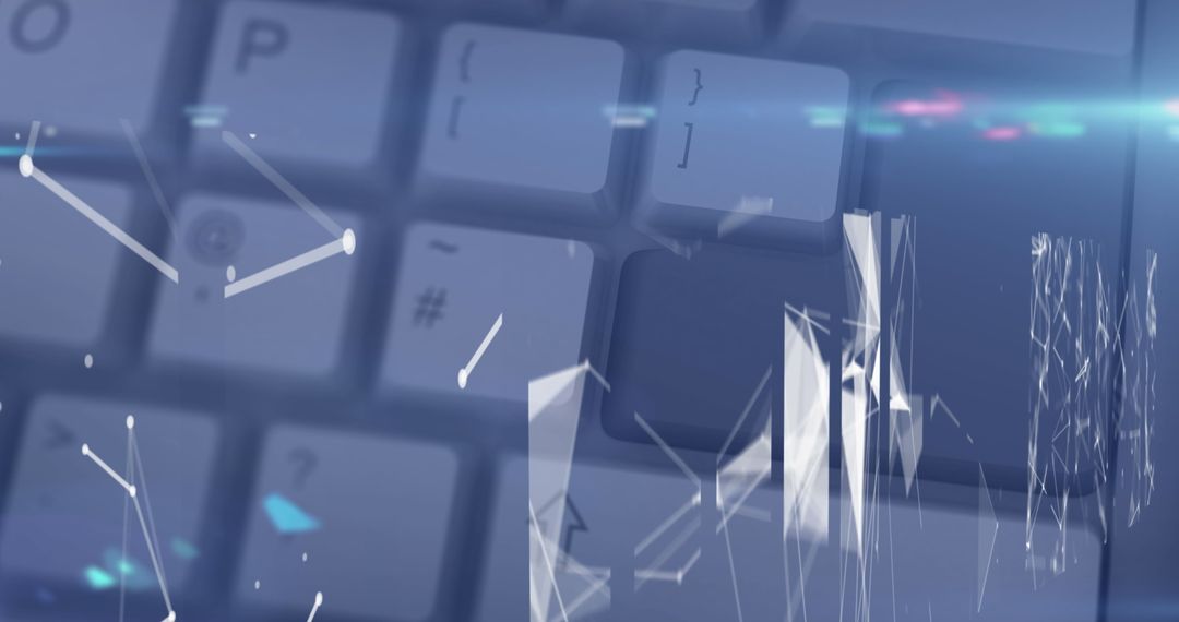 Global Network Connections Over Computer Keyboard