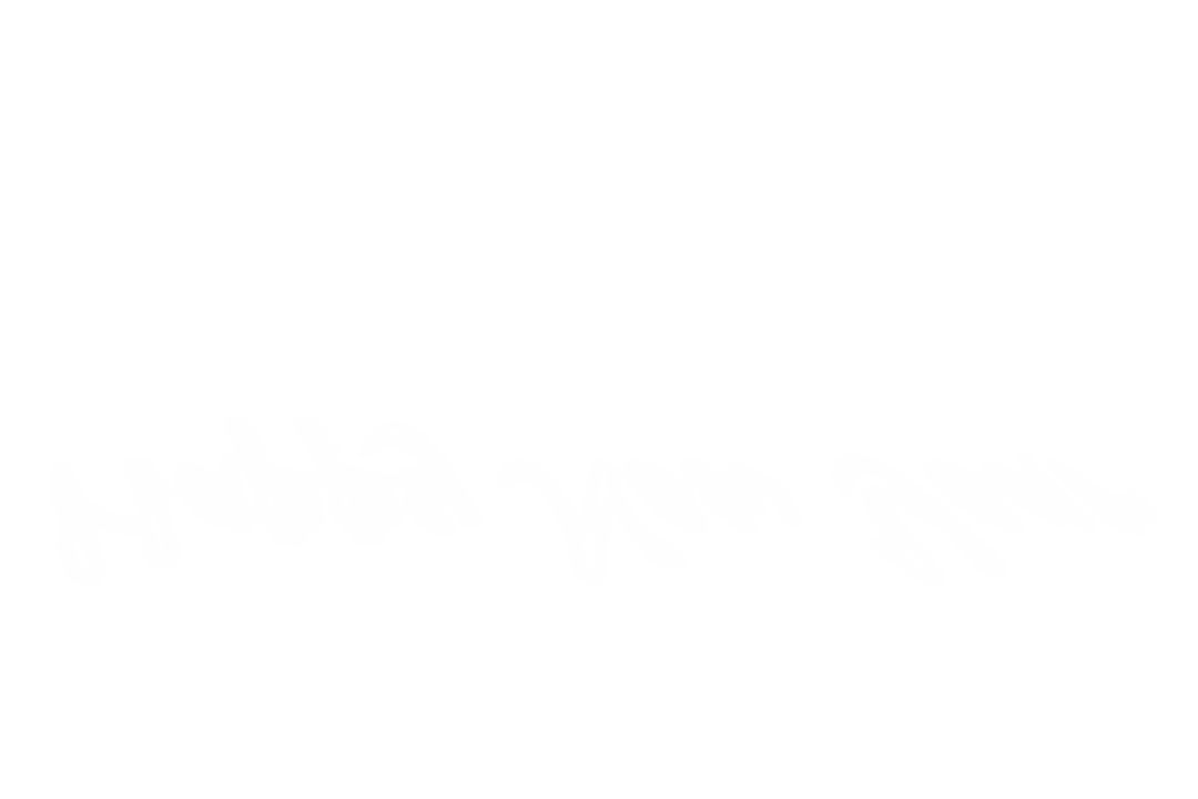 happy new year script text on transparent background - Download Free Stock Images Pikwizard.com