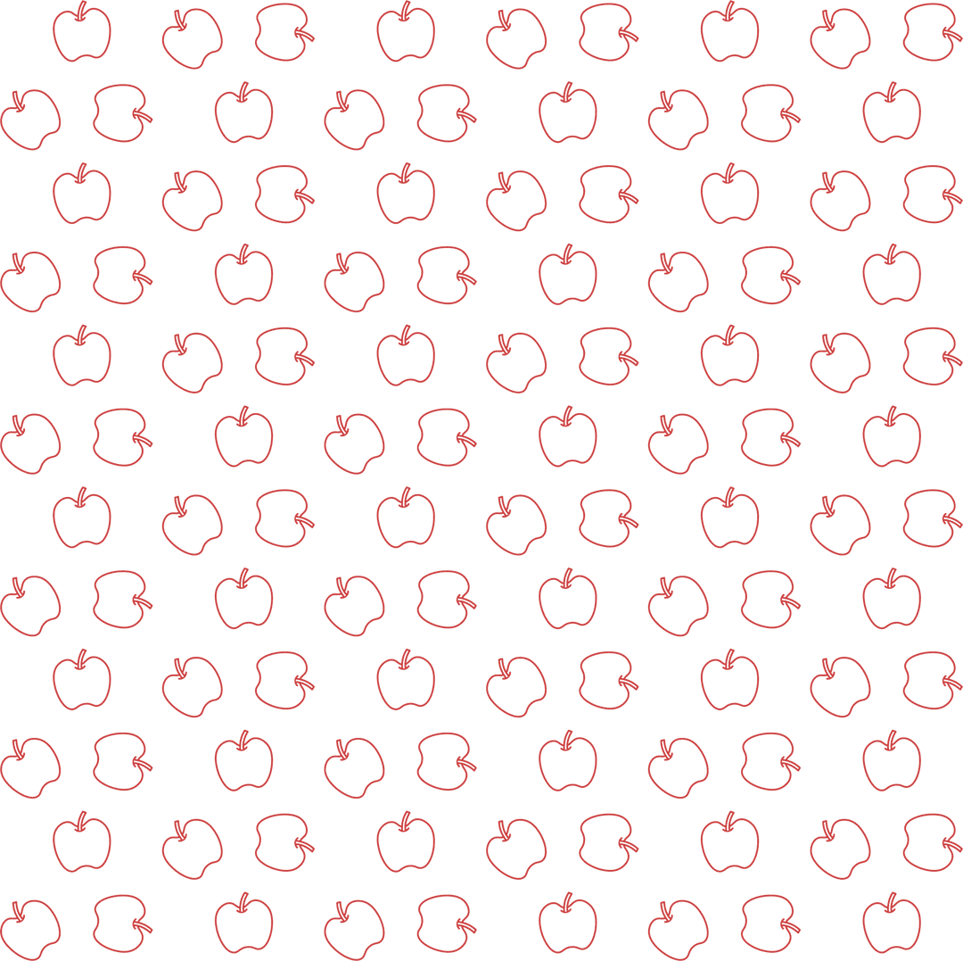 Seamless Red Apple Pattern on Transparent Background Design - Download Free Stock Images Pikwizard.com
