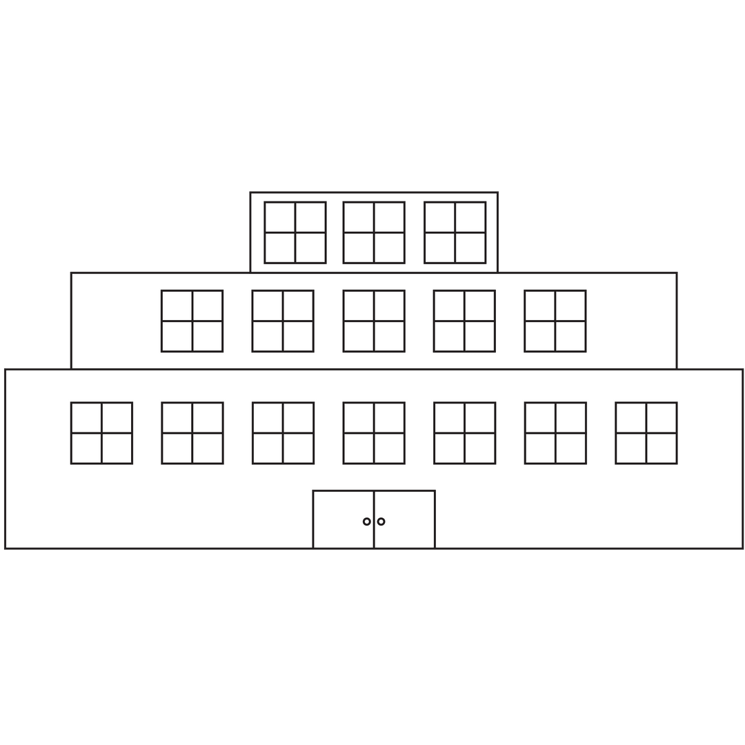 Abstract Transparent Outline of Building Structure Vector - Download Free Stock Images Pikwizard.com