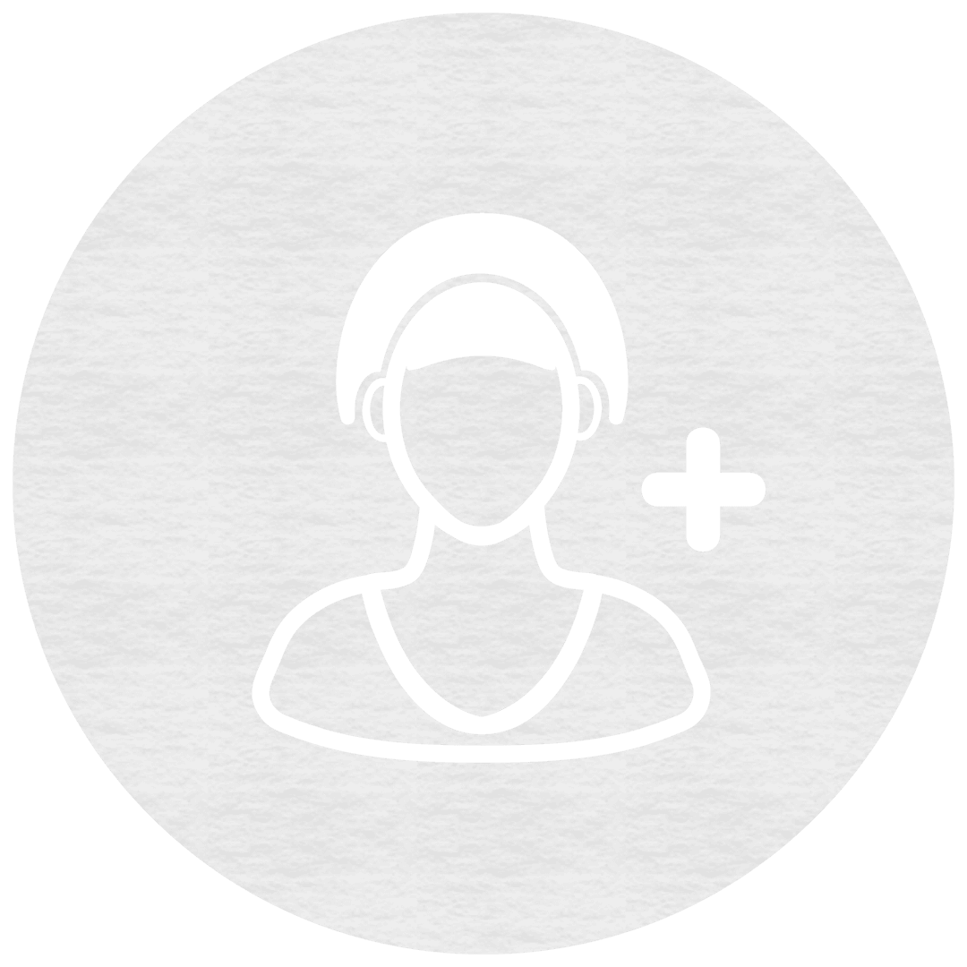 Add User Icon on Transparent Circle - Download Free Stock Images Pikwizard.com