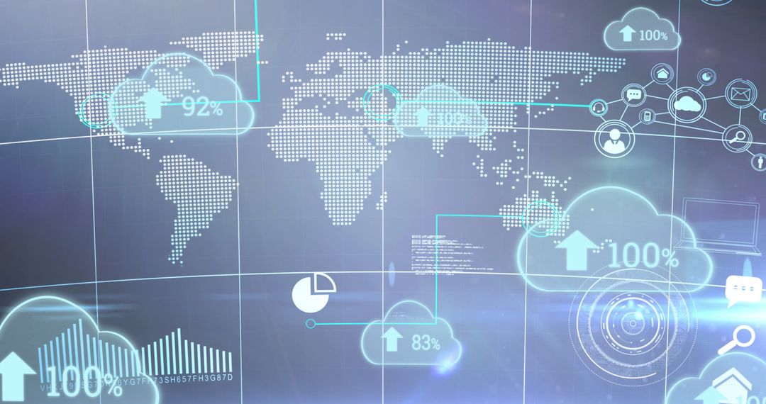 Global Data Exchange in Cloud Network