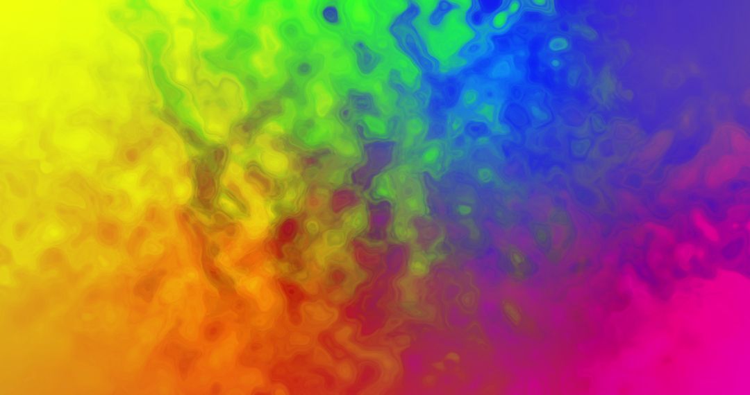 Vibrant Multicolored Abstract Vortex of Waves