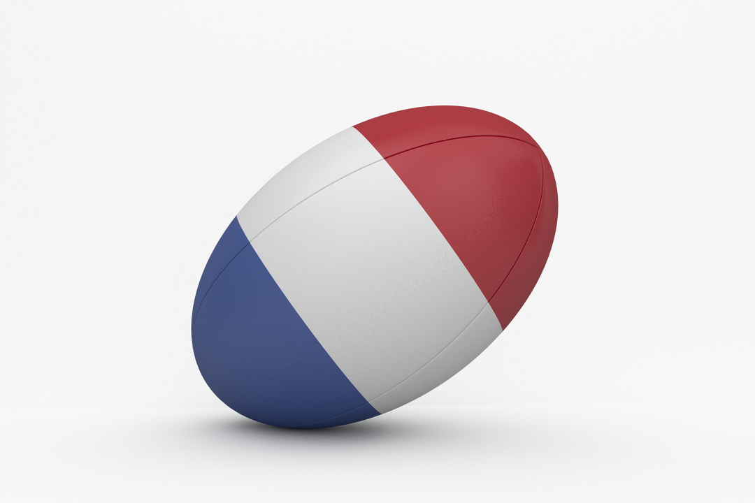 Transparent Rugby Ball with French Flag Design - Download Free Stock Images Pikwizard.com