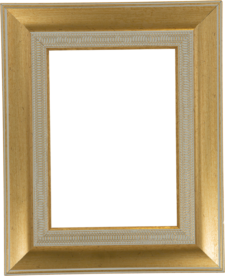 Golden Picture Frame On Transparent Background Isolated PNG - Download Free Stock Images Pikwizard.com