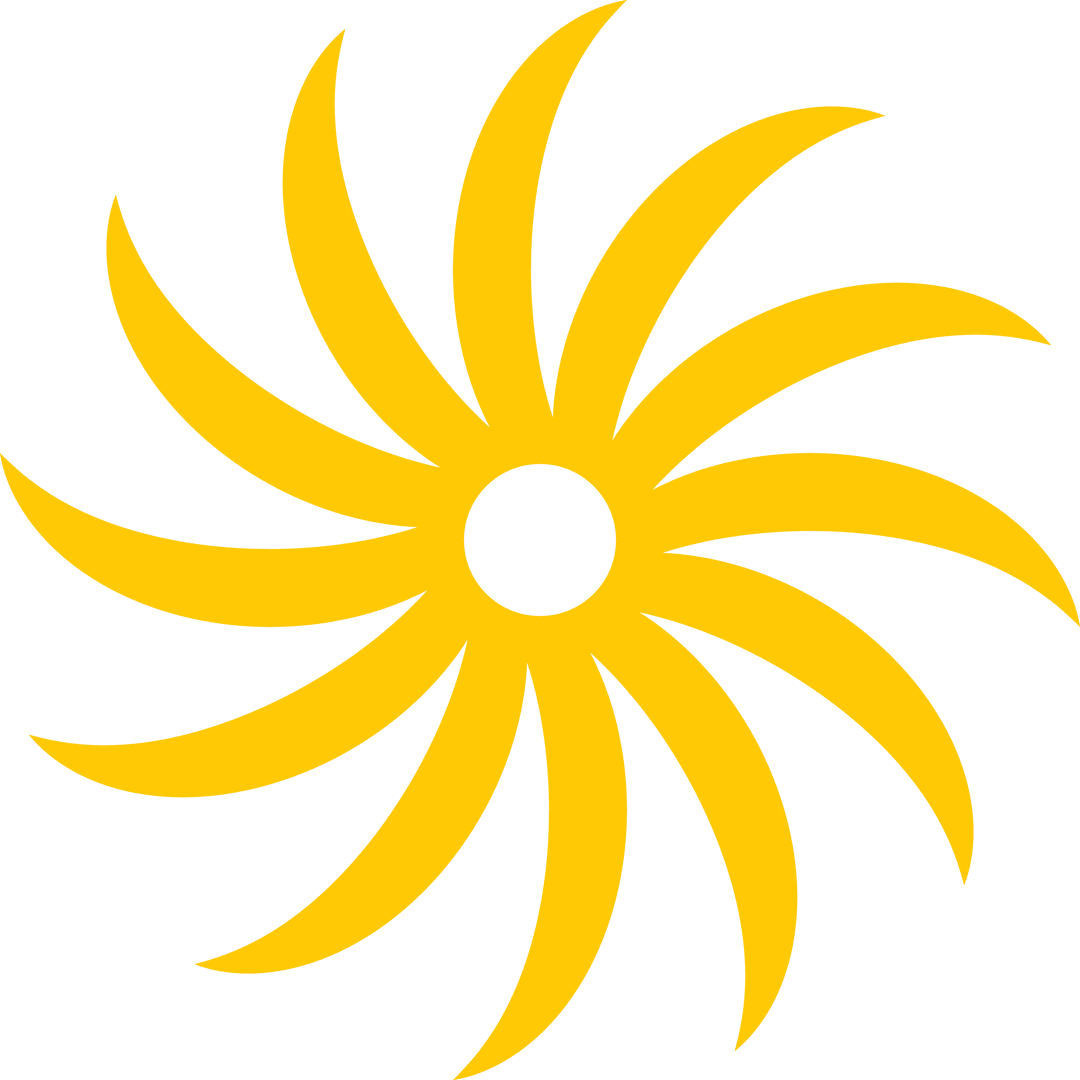 Yellow Spiral Pattern with Curved Shapes on Transparent Background - Download Free Stock Images Pikwizard.com