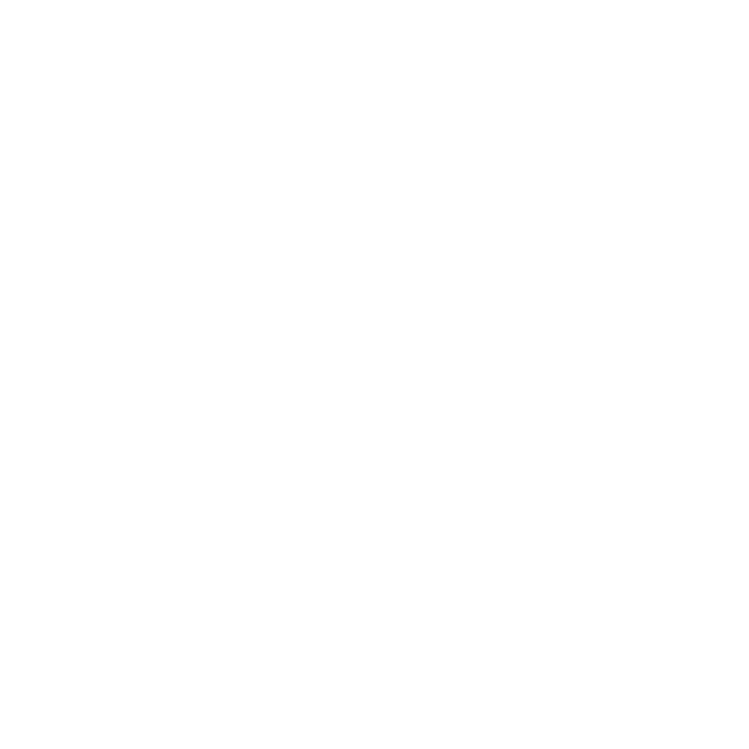 Seamless Transparent Heart Pattern with White Hearts