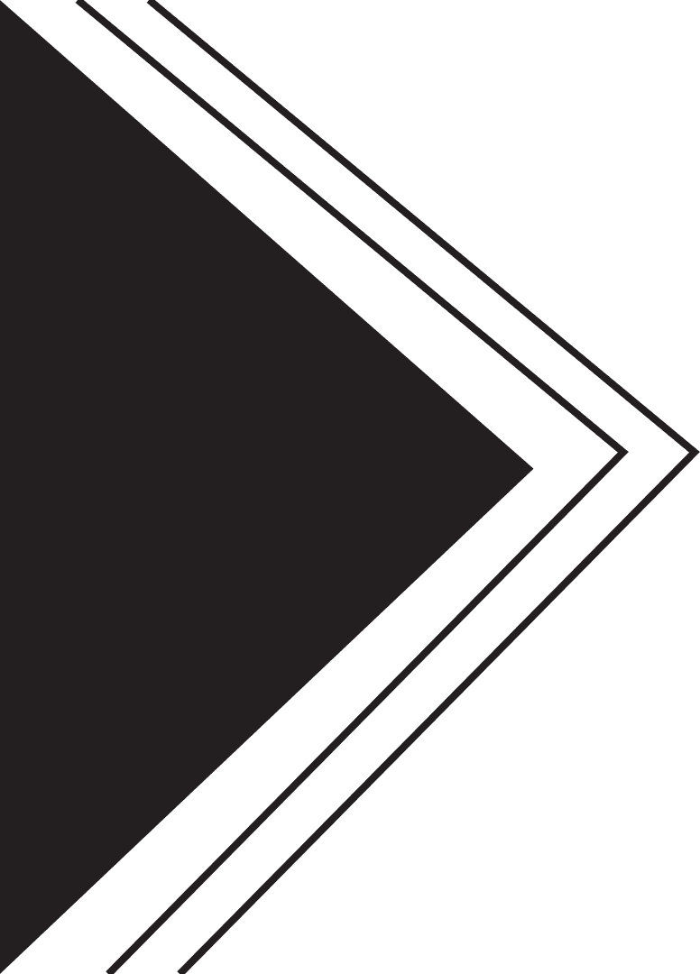 Stylized transparent arrows with copy space