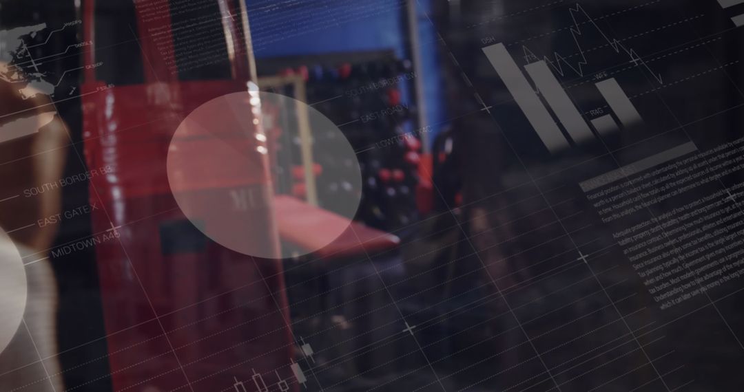 Advanced Data Overlay on Men Training in Gym Environment