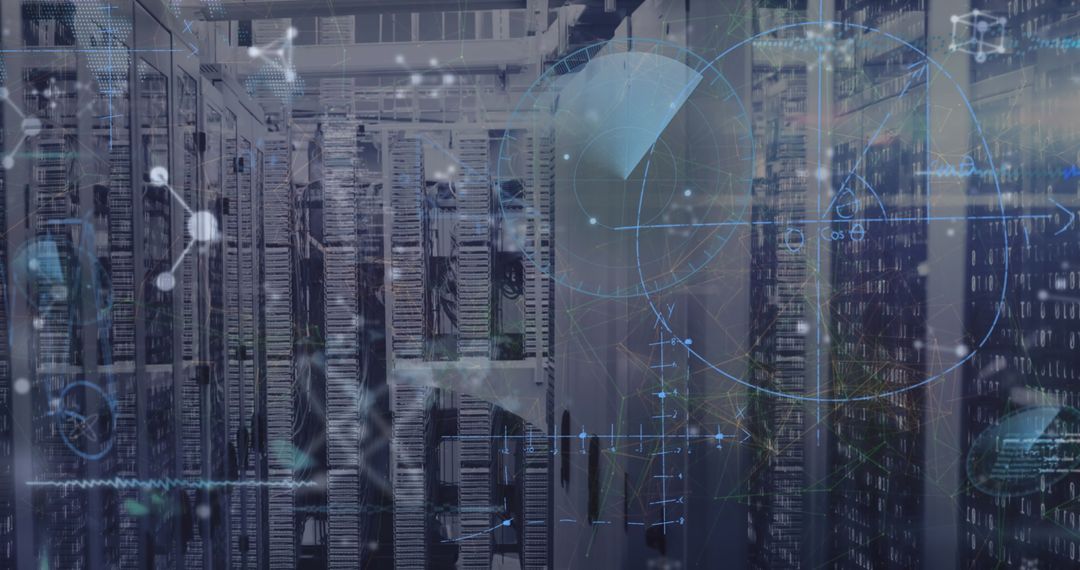 Futuristic Technology Overlays with Data Center Sophistication