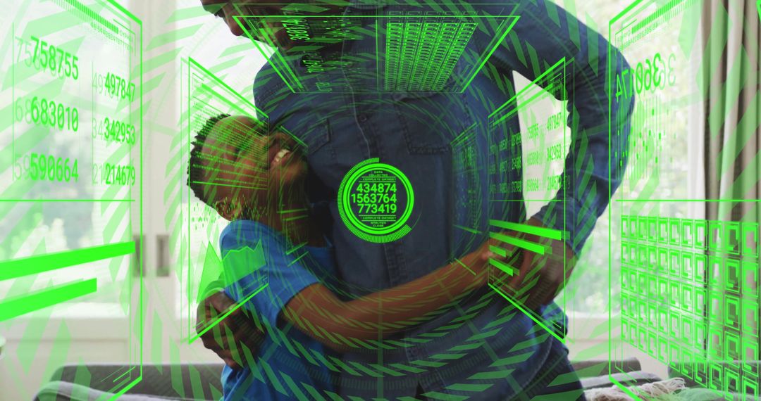 Family Embracing in Holographic Environment at Home