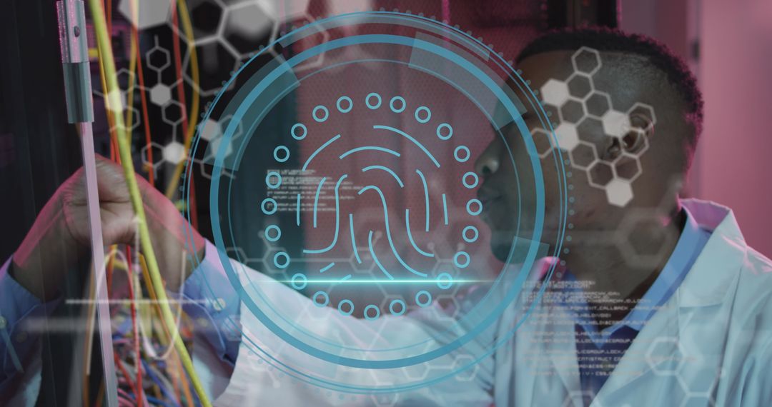 Innovative Afro-African IT Professional Managing Server Infrastructure