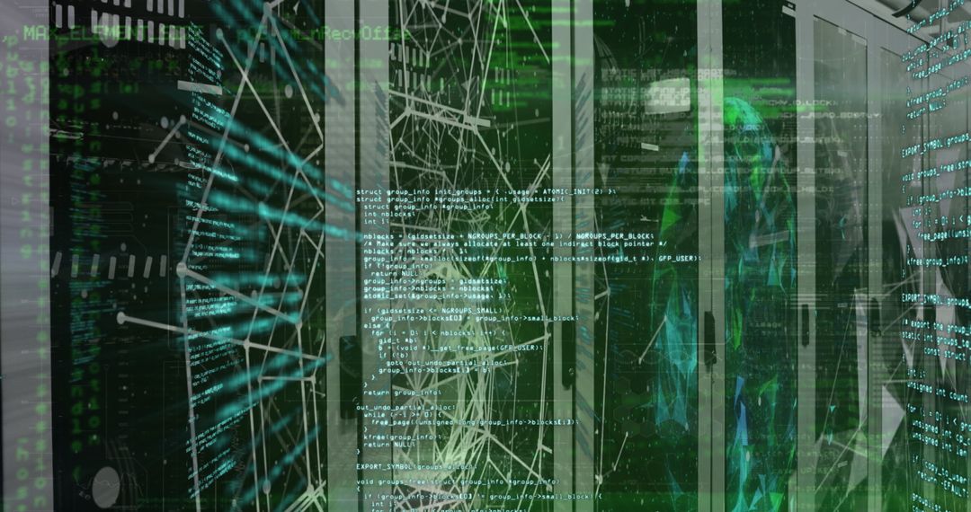 Projected Code on Servers in Futuristic Data Center
