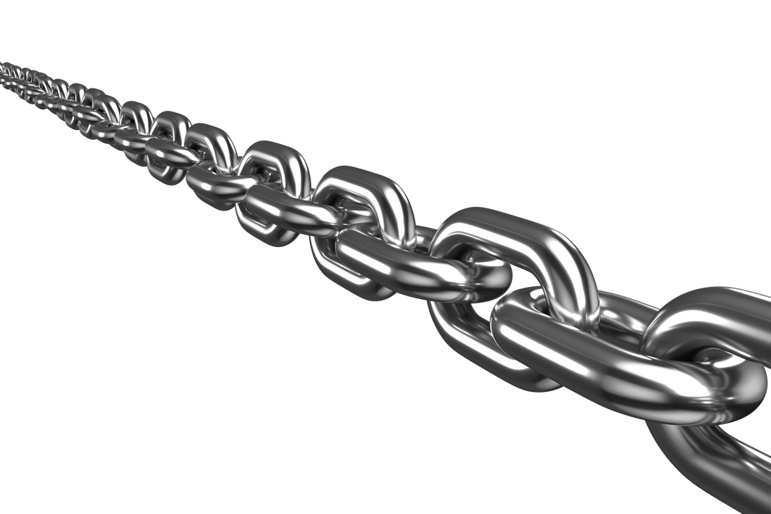 Transparent 3D Silver Linked Chain Endless Background - Download Free Stock Images Pikwizard.com