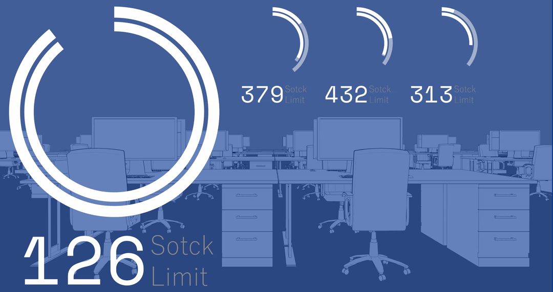 Digital Stock Market Analysis on Futuristic Office Model