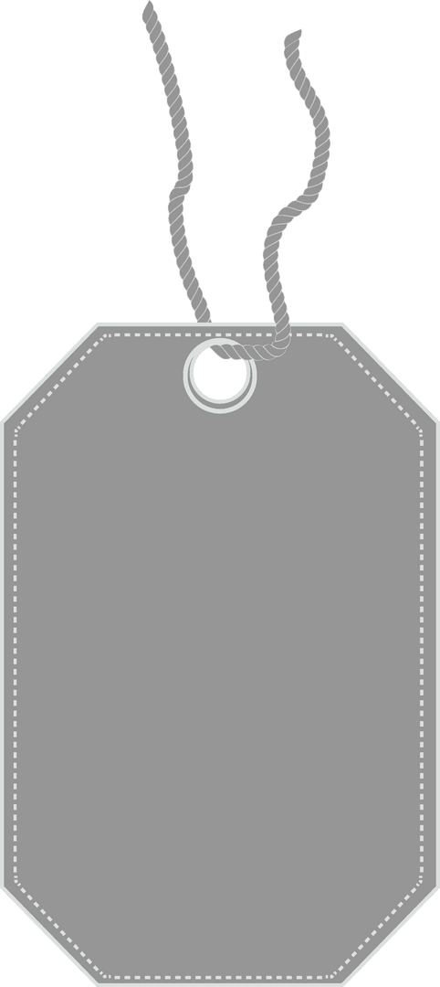 Grey Label with Copy Space on Transparent Background Vector - Download Free Stock Images Pikwizard.com
