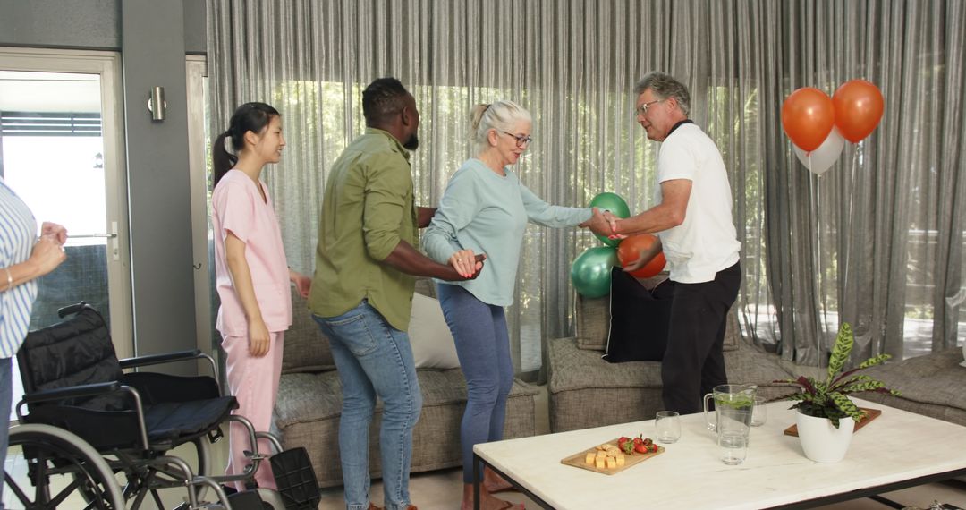 Multicultural Welcome for New Patient at Physiotherapy Center