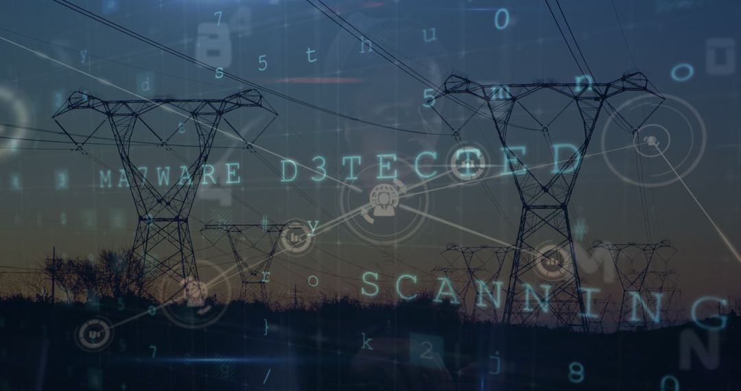 Cybersecurity Threat on Power Grid with Digital Overlay