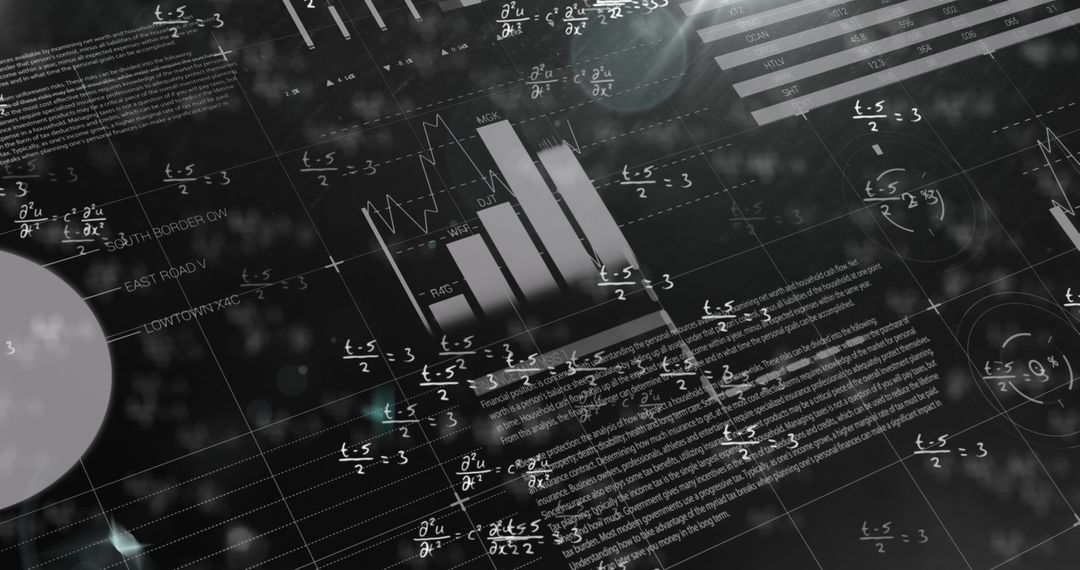 Abstract Visualization of Math and Data Integration