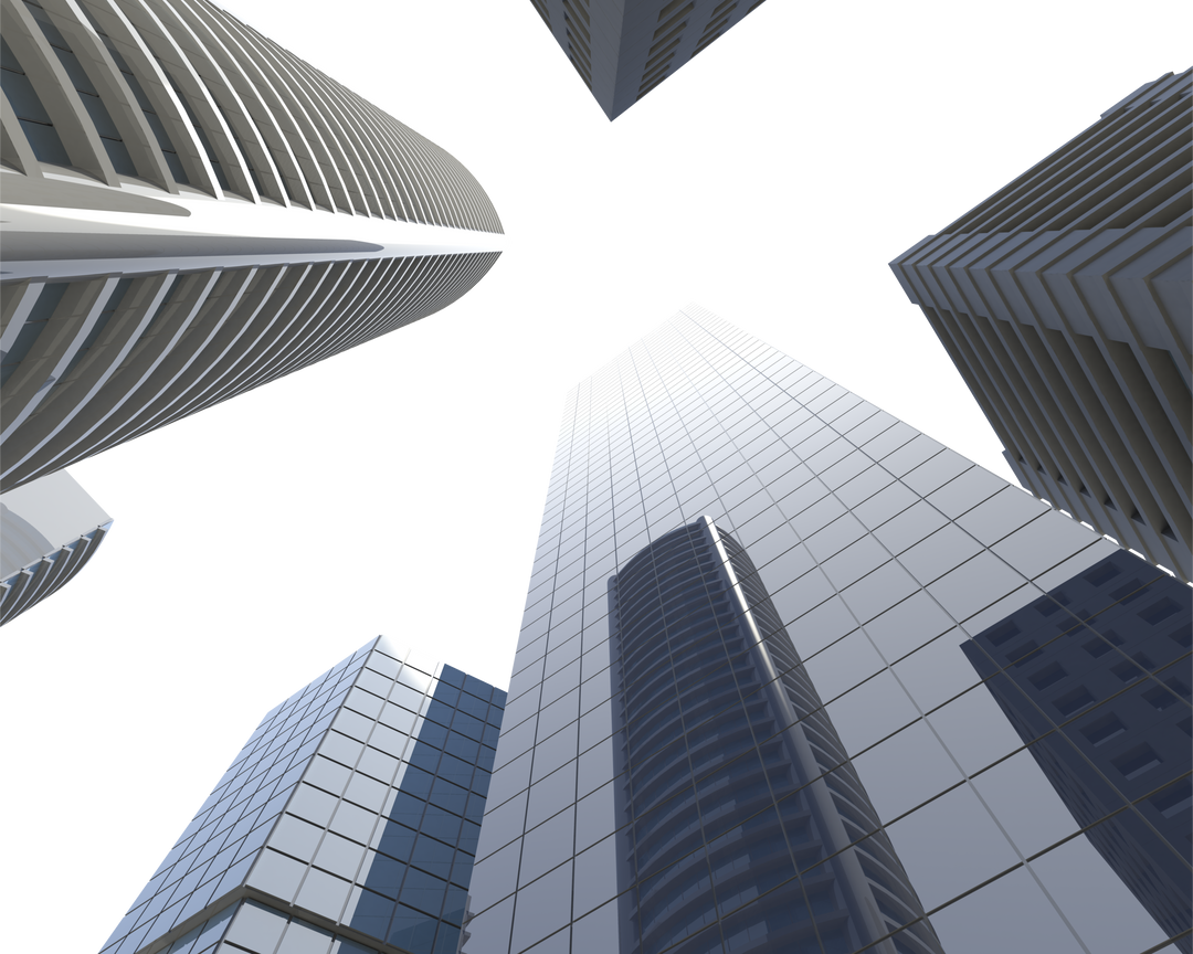 Modern Skyscrapers Viewed from Below with Transparent Skies - Download Free Stock Images Pikwizard.com