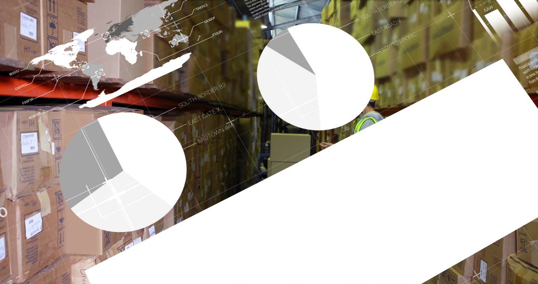 Warehouse Operations with Financial Data Interface Overlay