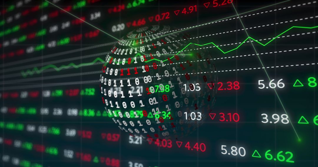 Global Business Data Visualization with Dynamic Film Design