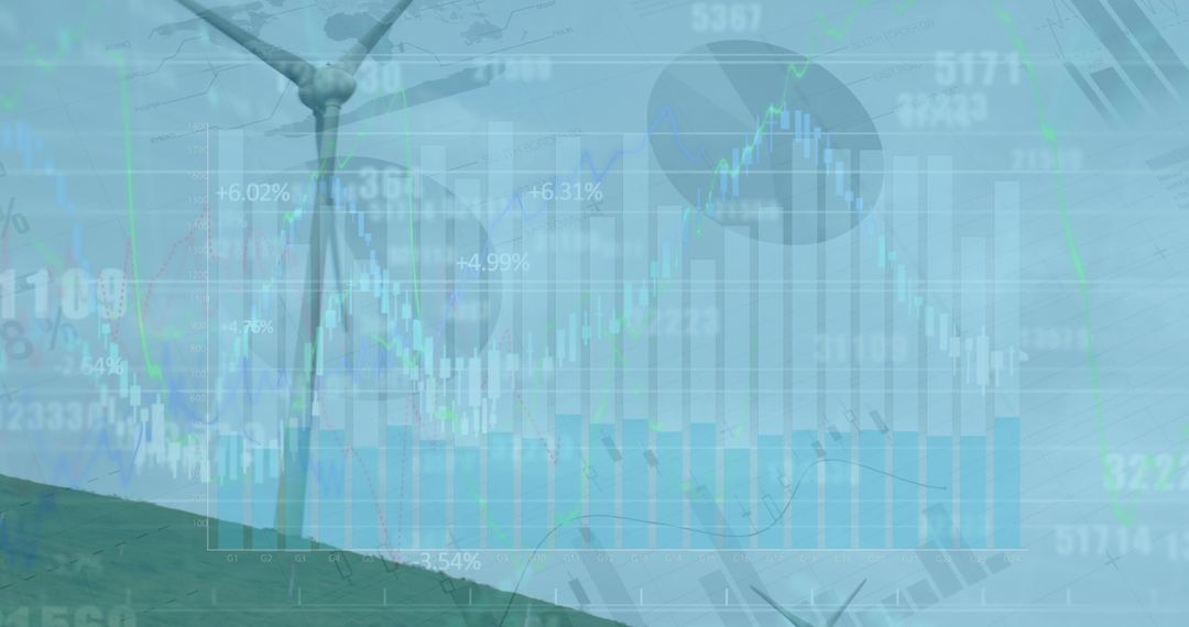 Digital Interface and Data Overlay on Wind Turbine