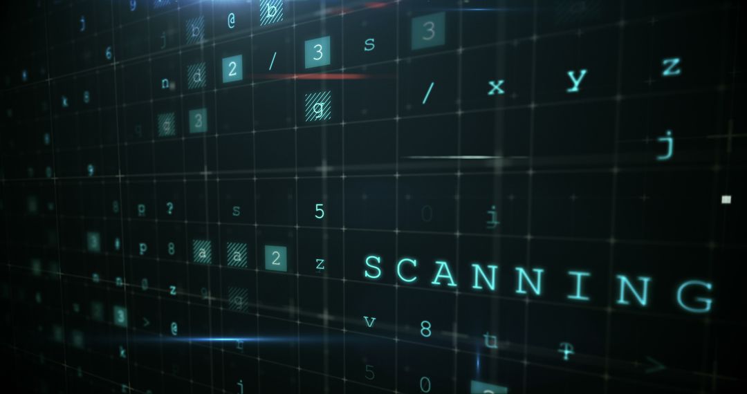 Digital Security Concept with Warning Sign for Online Fraud