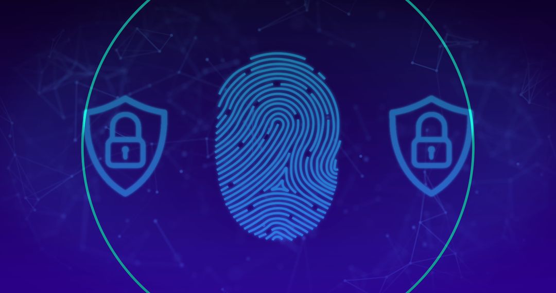 Digital Fingerprint with Security Locks and Cyber Network
