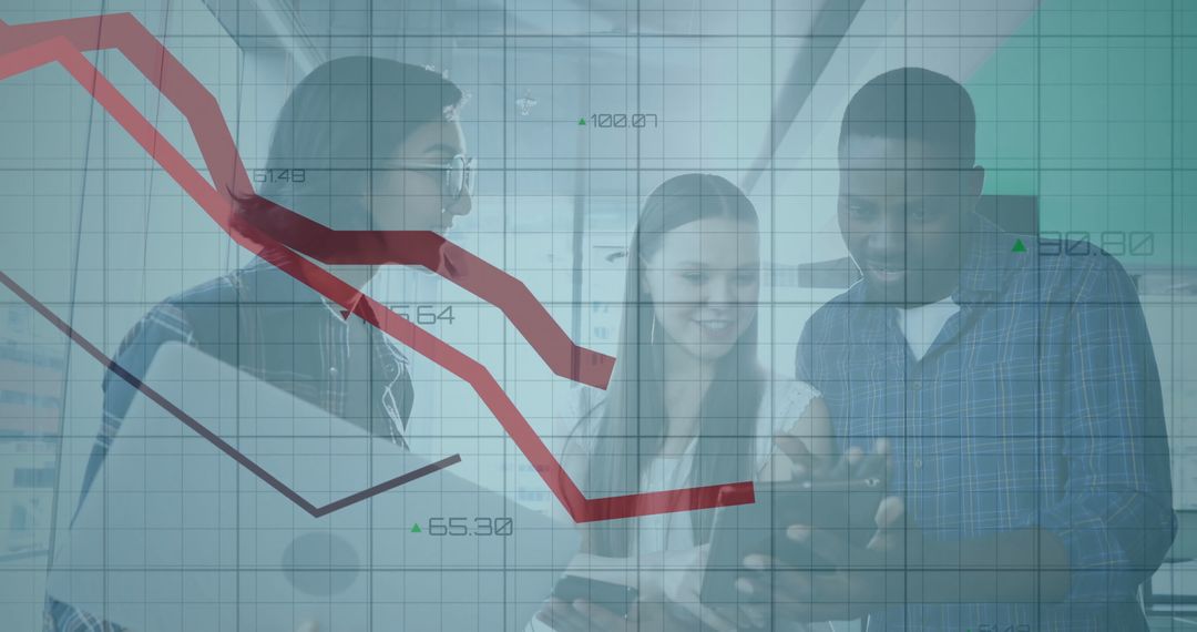 Analyzing Financial Data with Diverse Colleagues and Declining Graphs
