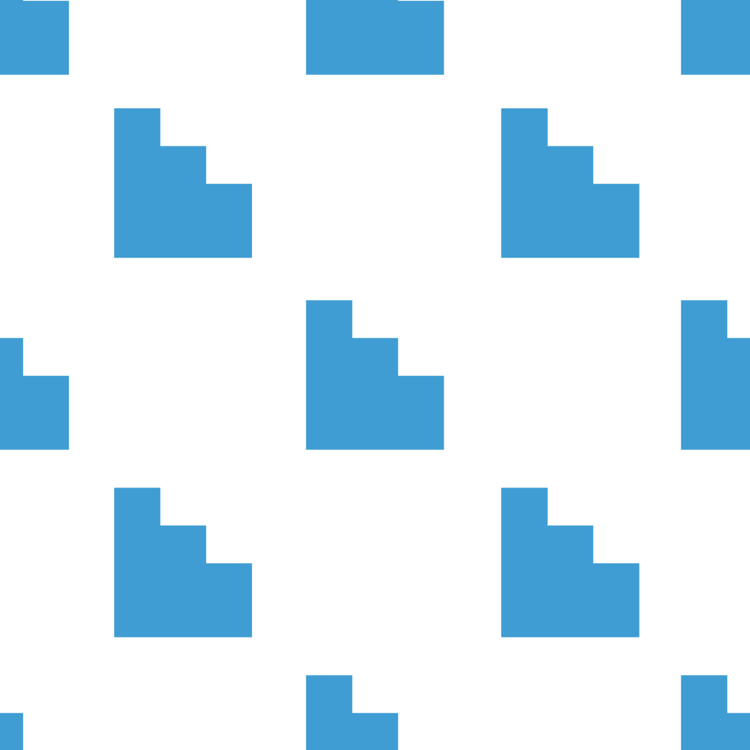 Digital Blue Pattern on Transparent Background for Versatile Use