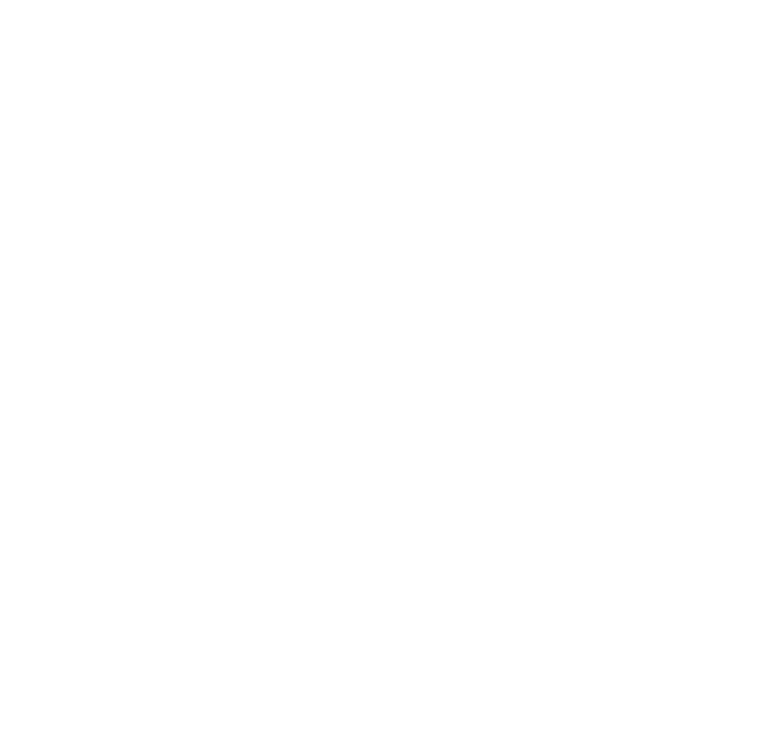 White Silhouette of Man Using Tablet on Transparent Background