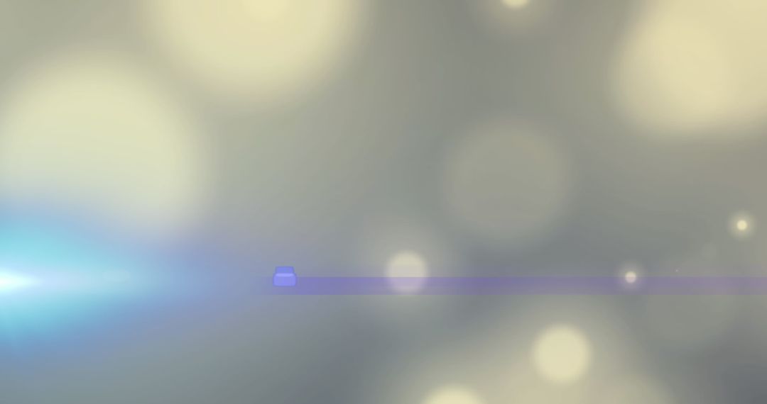 Blue Spotlight with Bokeh Abstract Digital Background