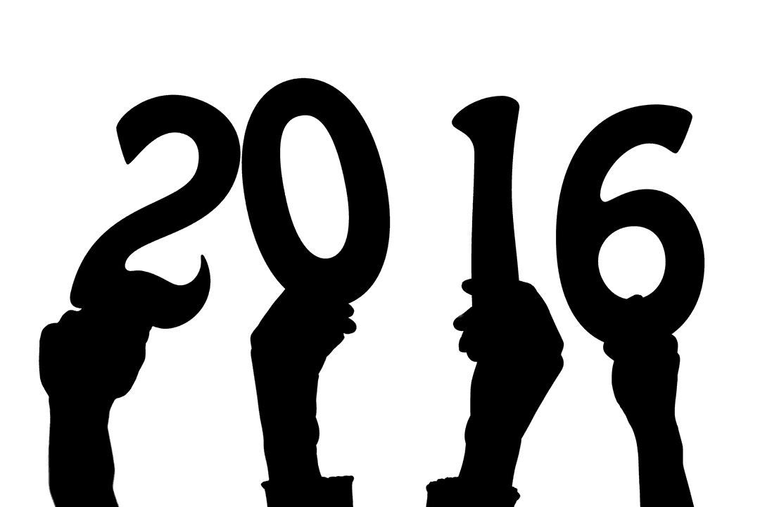 Celebrate New Year 2016 with Featuring Festive Hands