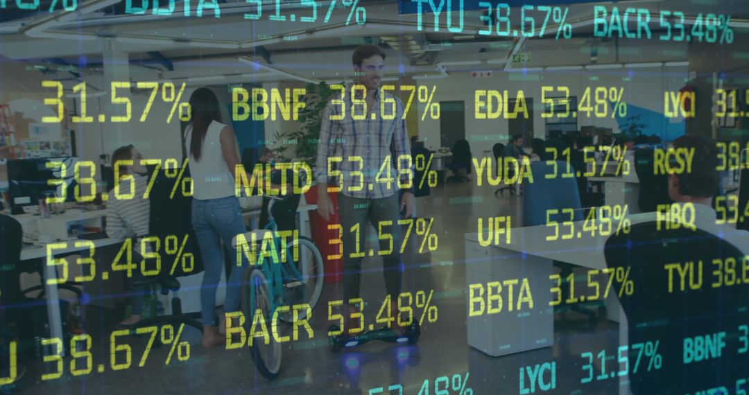 Financial Data Processing in Modern Corporate Office Environment