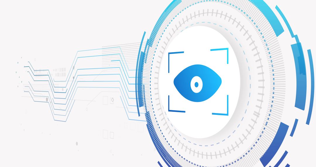 Network Connections with Digital Eye Interface Concept