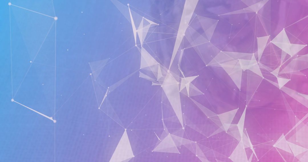 Abstract Geometric Shapes on Colorful Background