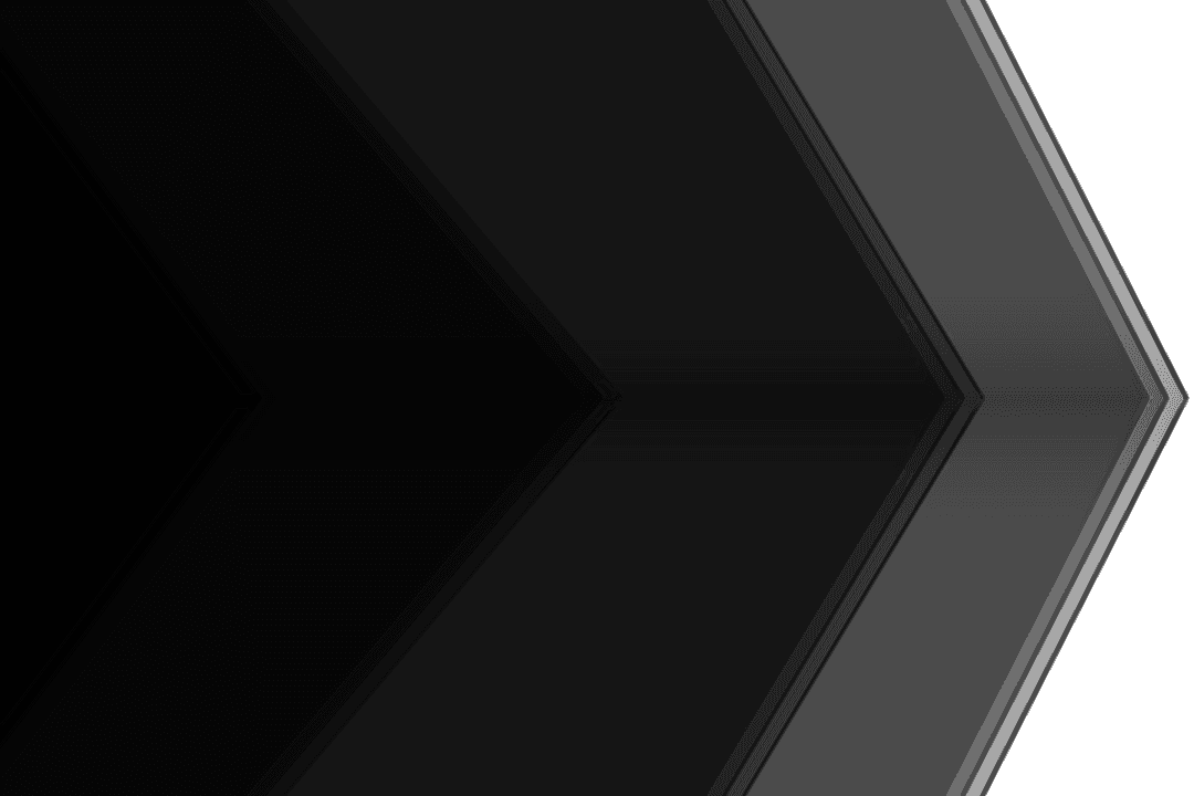 Abstract Black Shape on Transparent Background Saloon