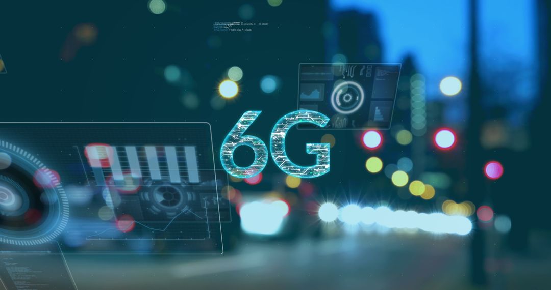 6G Technology with Data Analytics Over City Night Traffic