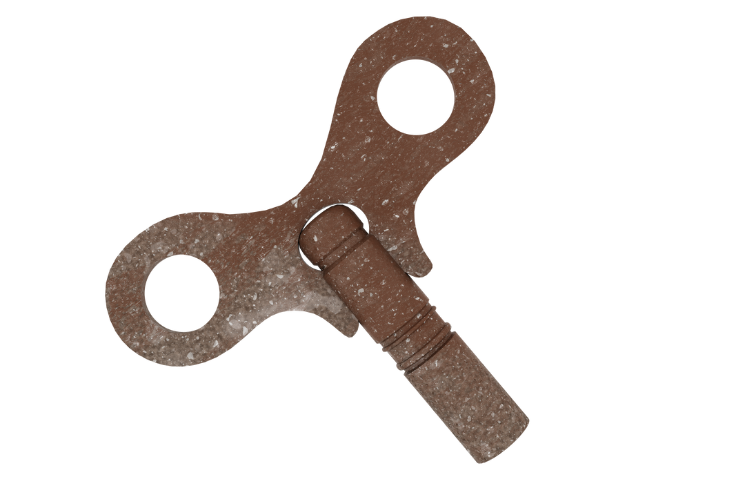 Old Rusty Clockwork Key on Transparent Background - Download Free Stock Images Pikwizard.com