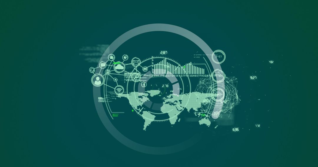 Digital Interface with Financial Data and Global Connections