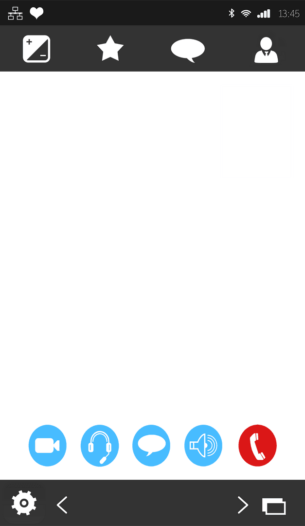 Transparent Digital Interface with Chat Elements Vector Illustration