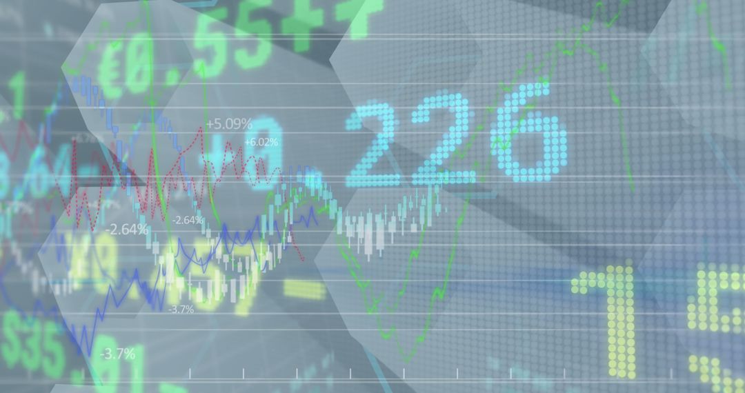 Financial Data and Stock Market Analysis Visual