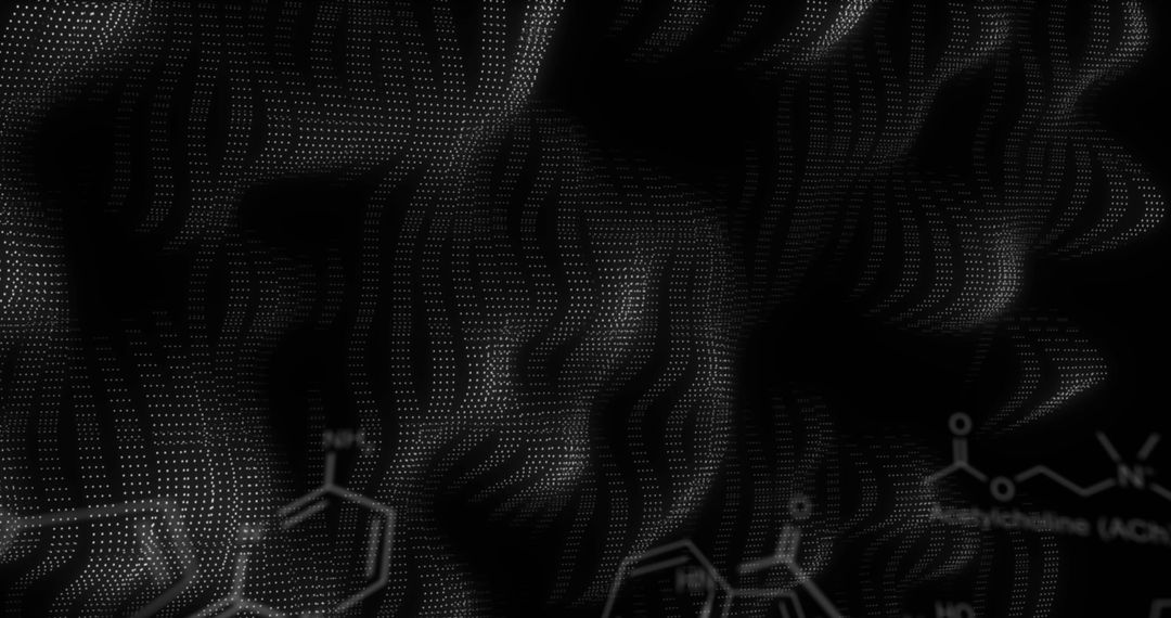 Abstract Digital Network with QR Code Elements
